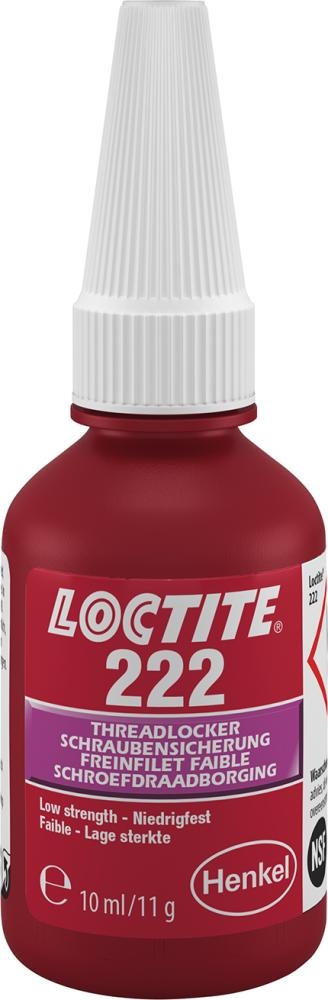 LOCTITE 222 Schraubensicherung 10ml Flasche