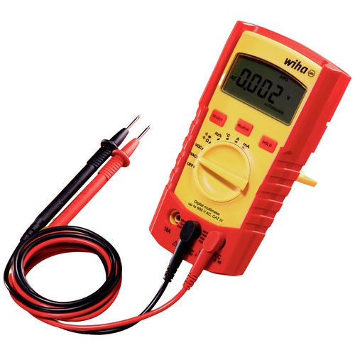 Wiha Digitales Multimeter bis 600 V AC, CAT IV 45218