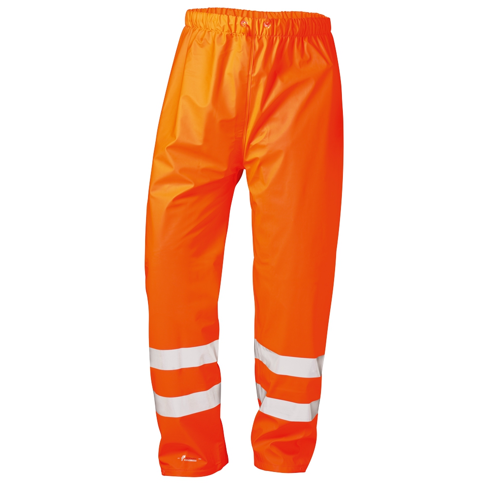 Warnschutz-Bundhose LINUS 2346 Kl. 3 PU/PES 190g/m², Fb. Orange, Gr. XL