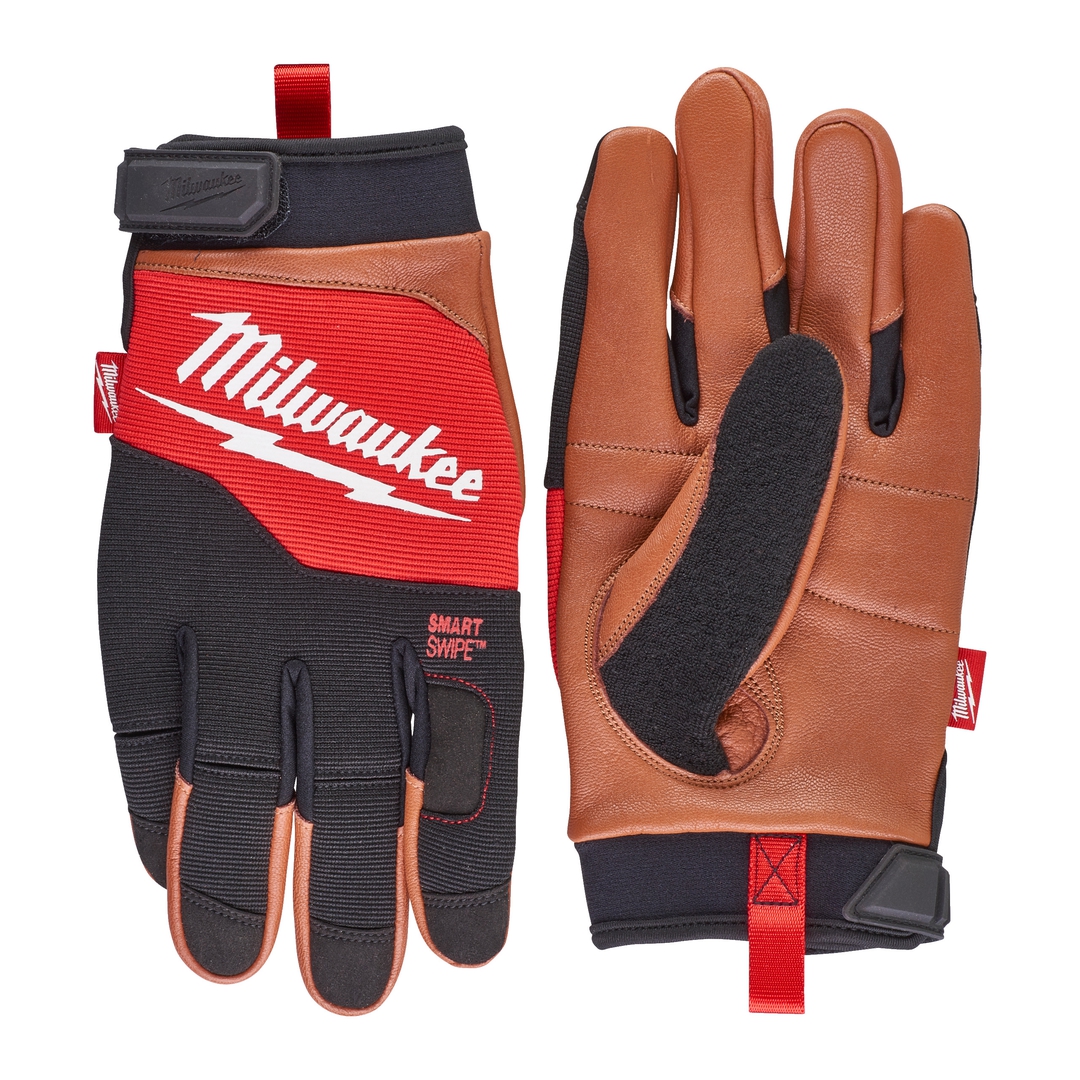 MILWAUKEE Arbeitshandschuh Leder Hybrid Gr. 10 XL