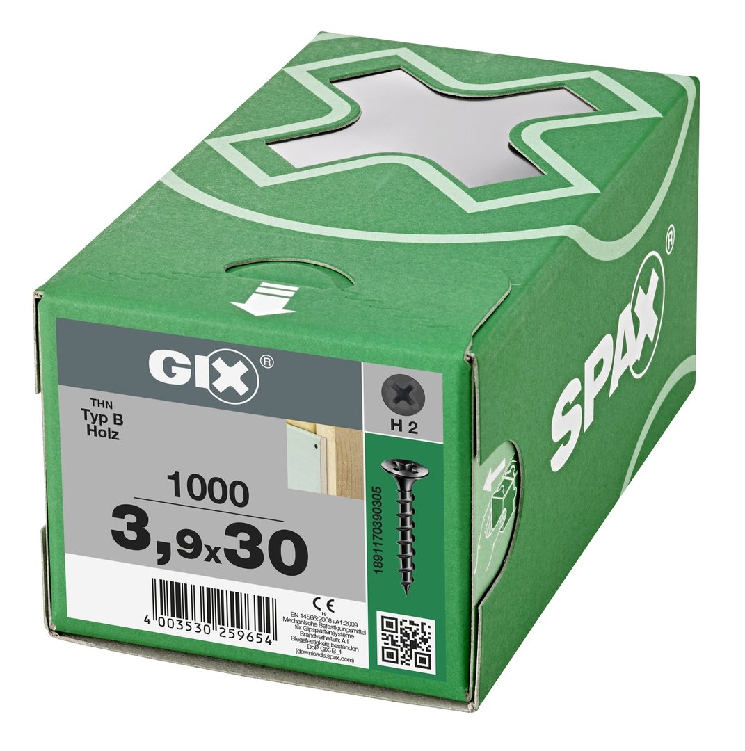 SPAX Gix-B Trompetenkopf H2