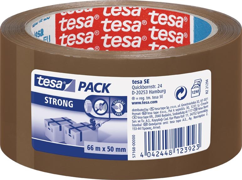 TESA-PACK NR.57179 66M:50MM BRAUN