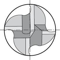 FORMAT Schaftfräser DIN844 L HSSE 24,00 mm N