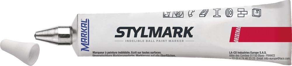 MARKAL Tubenschreiber STYLMARK weiss, 50 ml Tube