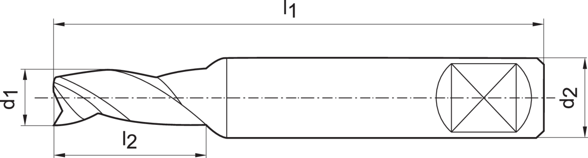 FORMAT Einwegfräser WN L HSSE 10,00 mm