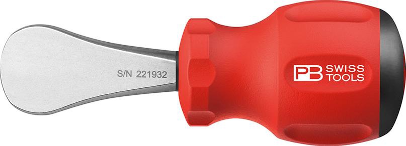 PB SWISS TOOLS Coin-Driver Stubby 100mm SwissGrip