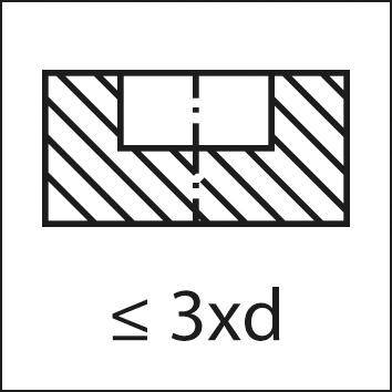 FORMAT Maschinengewindebohrer HSSE M3 DIN 371/376 - C 12 Satz TIN beschichtet