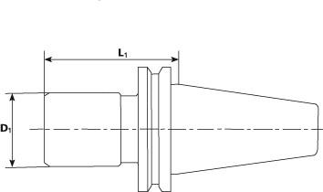 FORMAT EX Gewindeschneider für Snychro JISB6339 BT50 M3-8