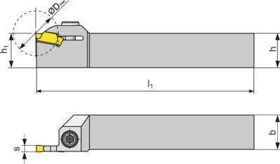 Stechklemmhalter aussen GFIL 1616 H0320