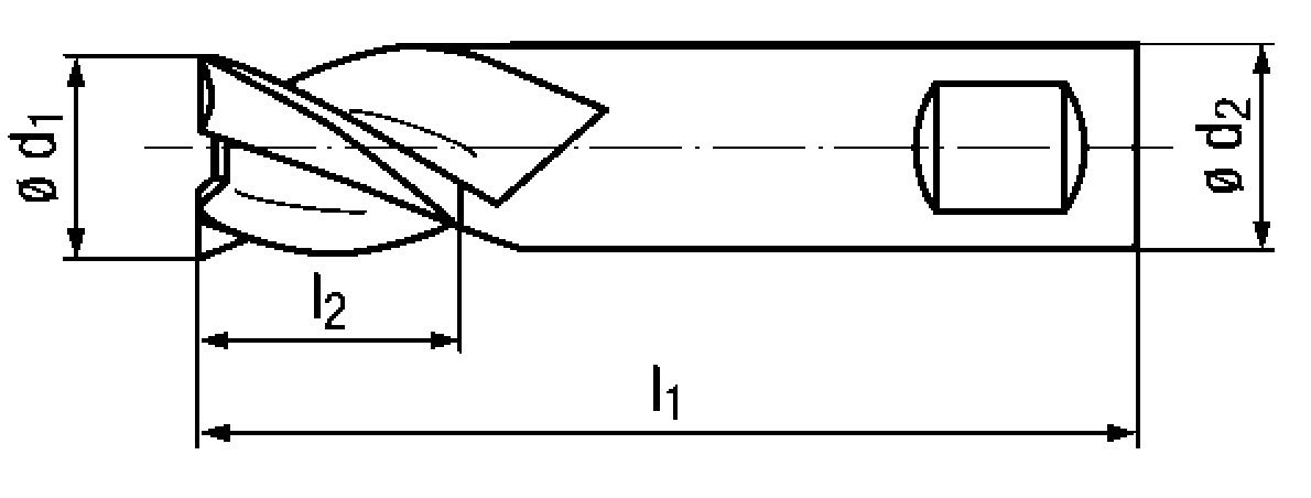 FORMAT Mehrzweckfräser WN VHM extrakurz 12,0 mm HB Z 3