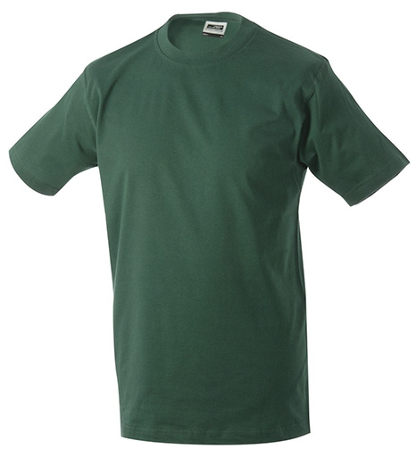 JN Workwear-T Men JN800 100%BW, dark-green, Größe M