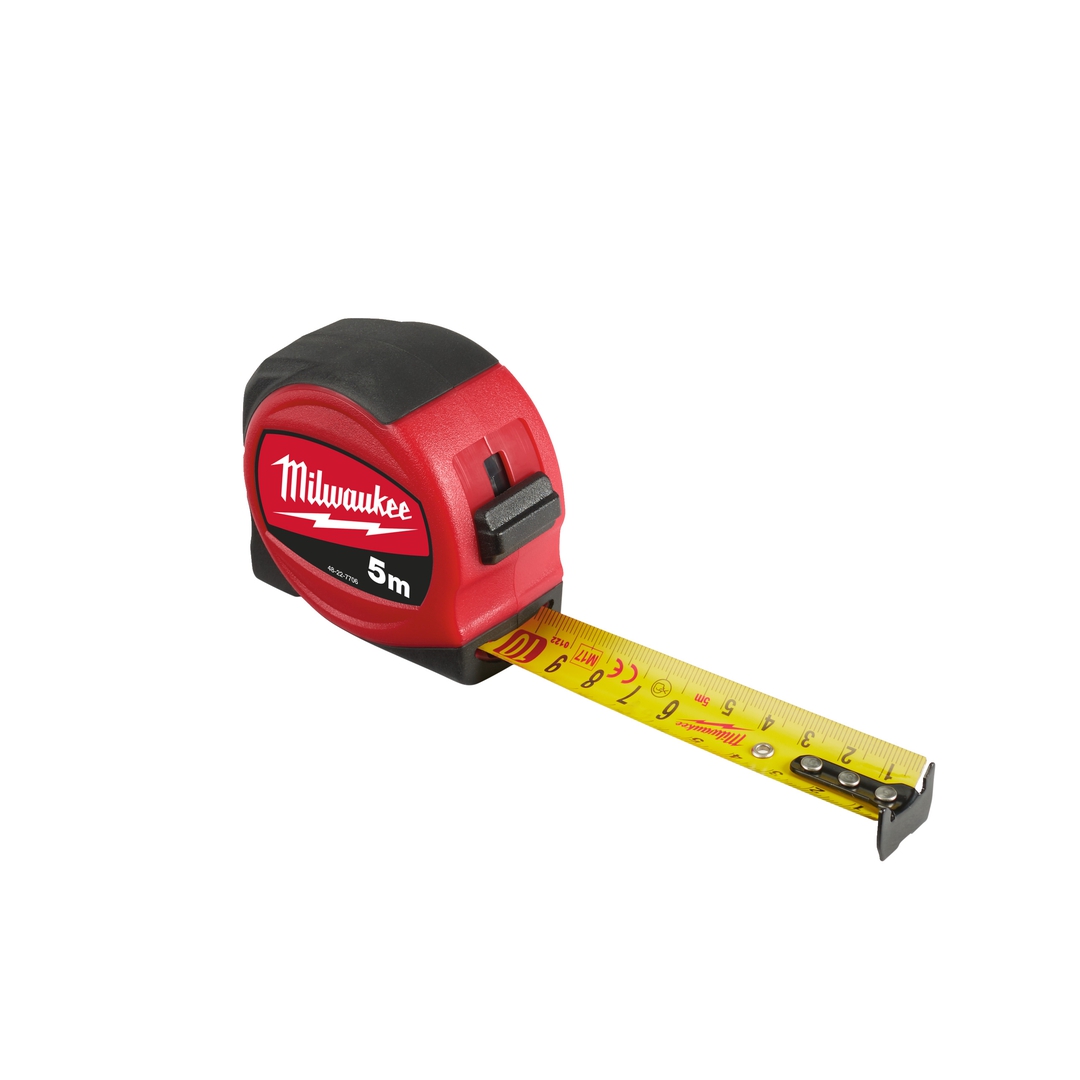 MILWAUKEE Slim-Bandmaß 25 mm breites Band 8 m, nicht-magnetisch