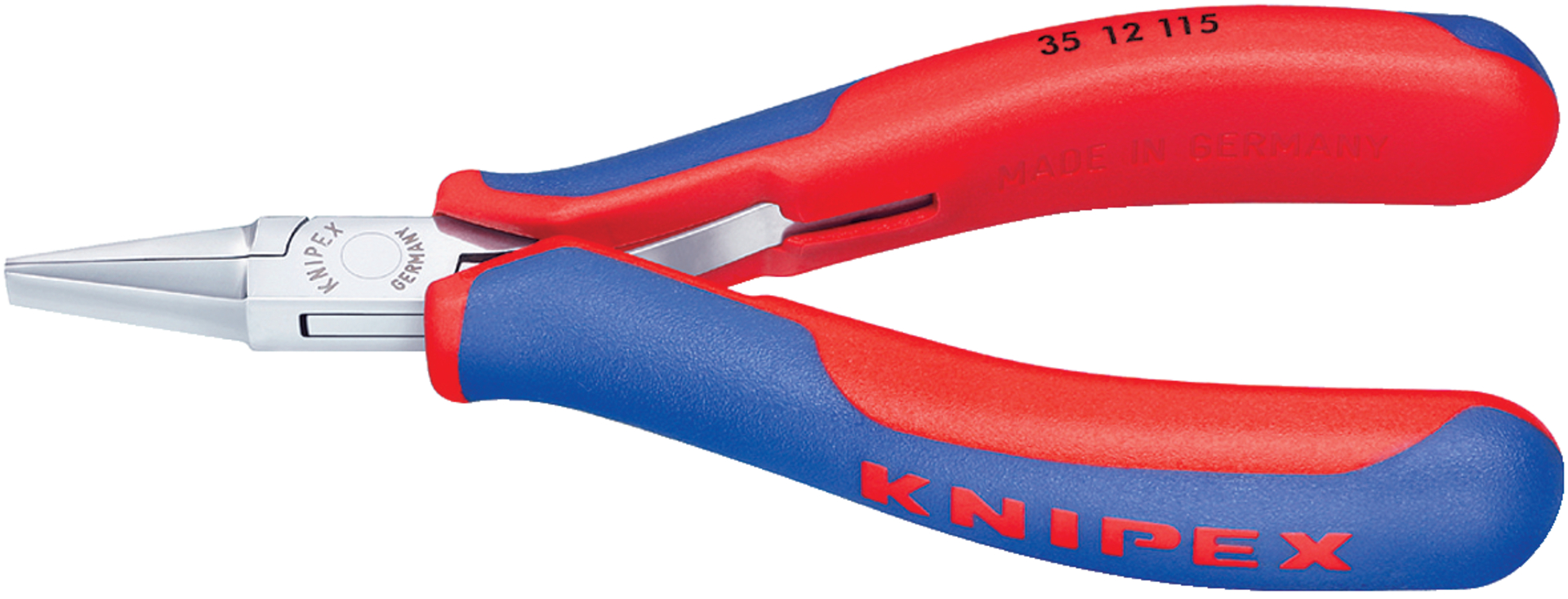 KNIPEX 35 12 115 Elektronik-Greifzange mit Mehrko.-Hülle 115 mm