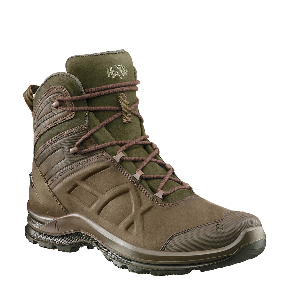 HAIX Stiefel Black EAGLE Nature GTX mid brown-olive Gr. 47 (Uk 12)