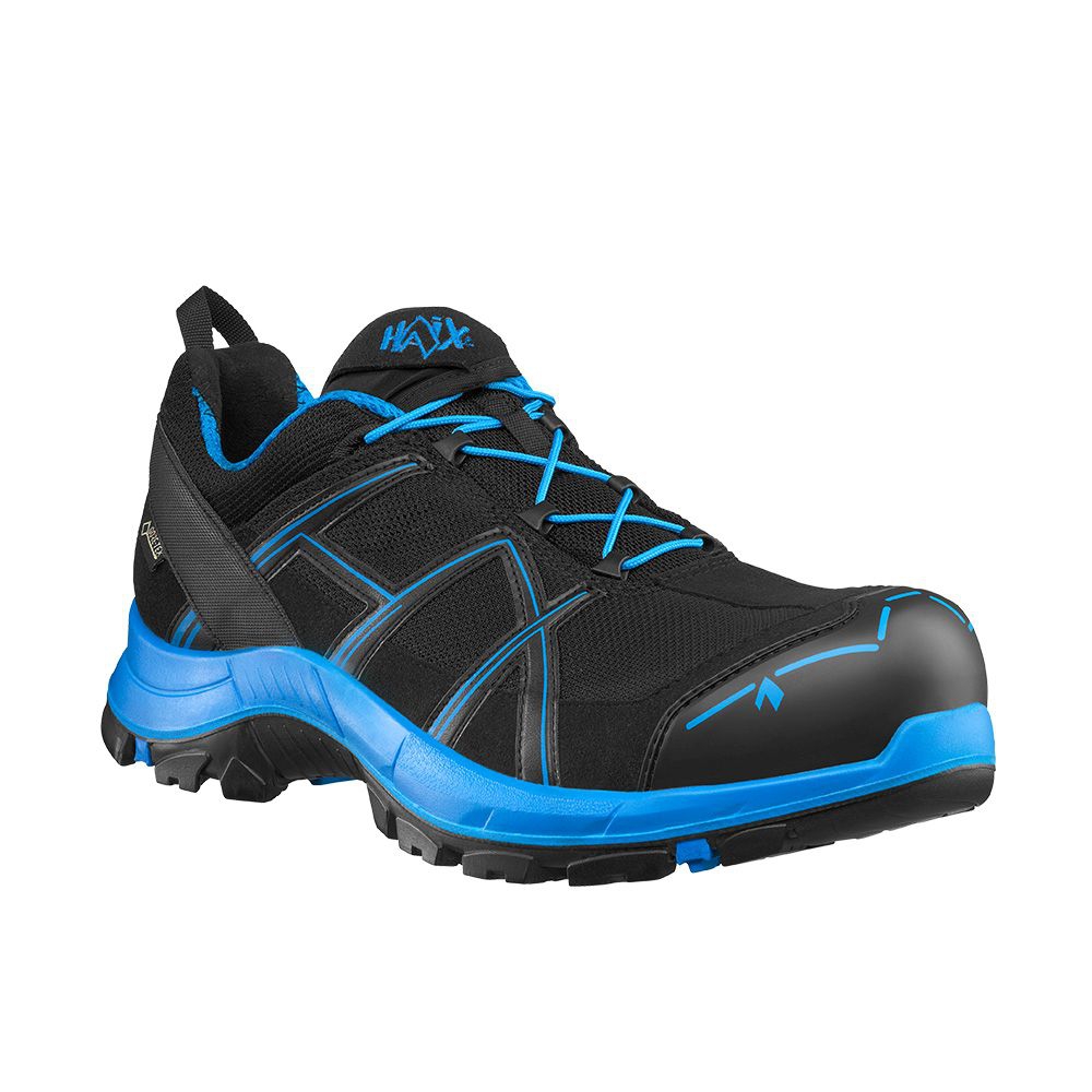 HAIX Sicherheitshalbschuh Safety 40 LOW ESD GTX black-blue S3 Gr. 44 (Uk 9,5)