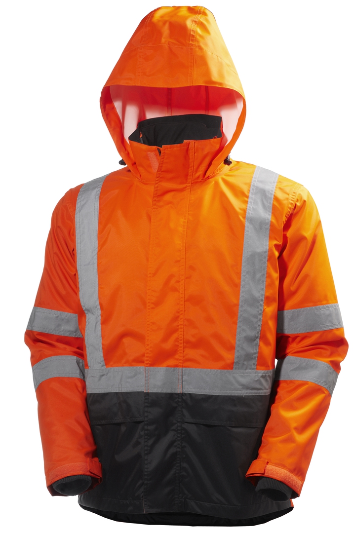 HELLY HANSEN Warnschutz-Regenjacke 4in1 71370 ALTA CIS orange/black 269, 3XL