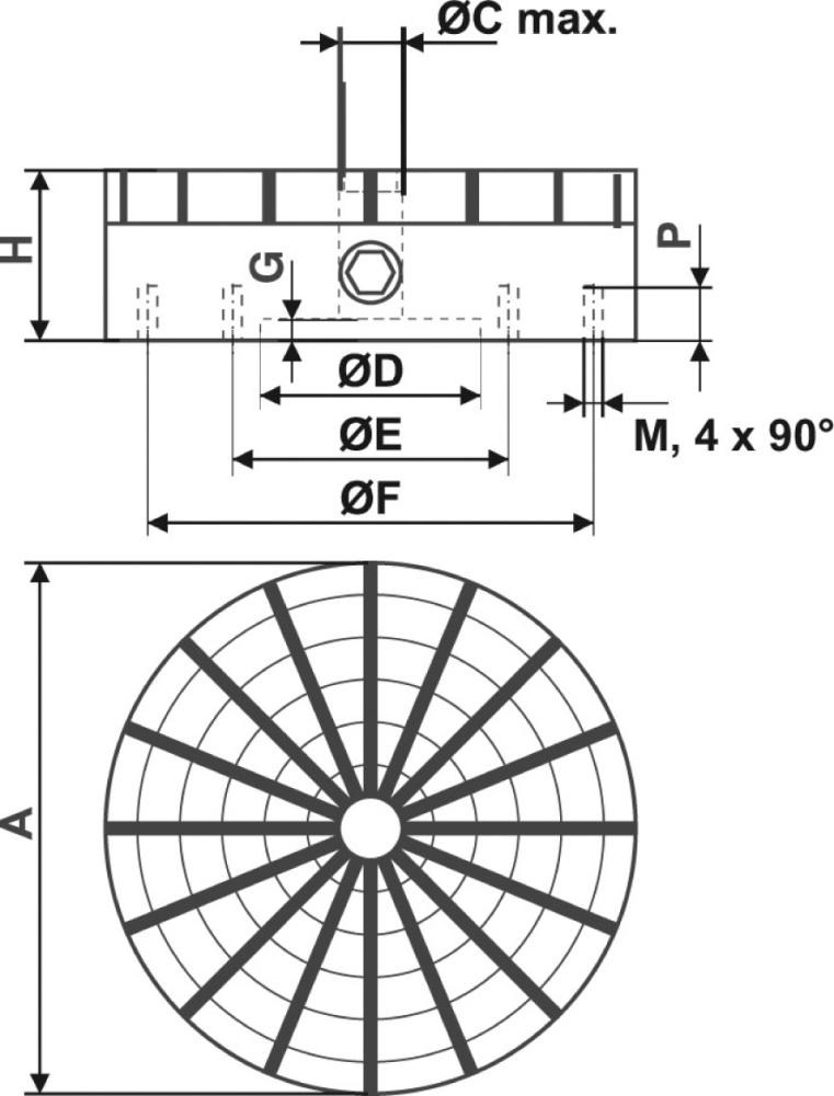 FLAIG Permanent-Magnetrundfutter RS 13