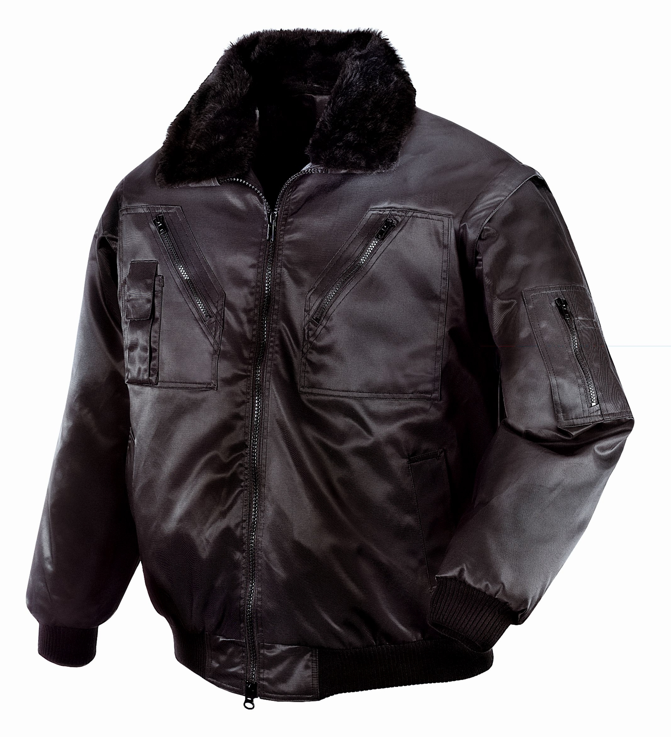 Pilotenjacke 4-in-1 Gr. M, schwarz