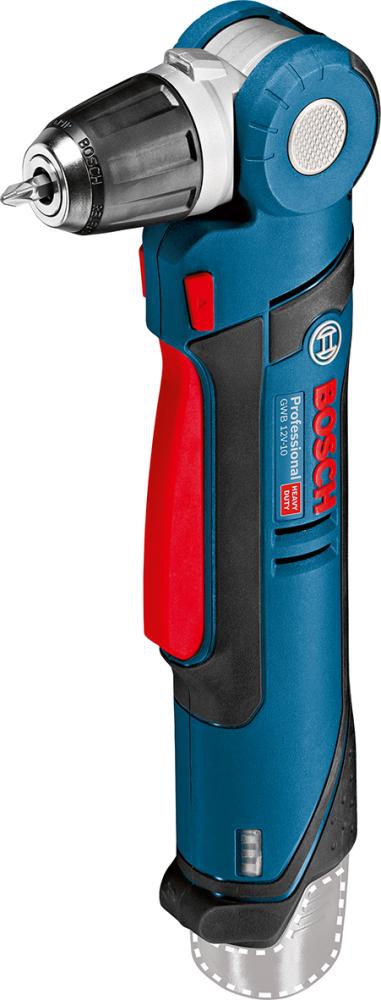 BOSCH Akku-Winkelbohrmaschine Clic&Go GWB 12V-LI, solo, L-BOXX