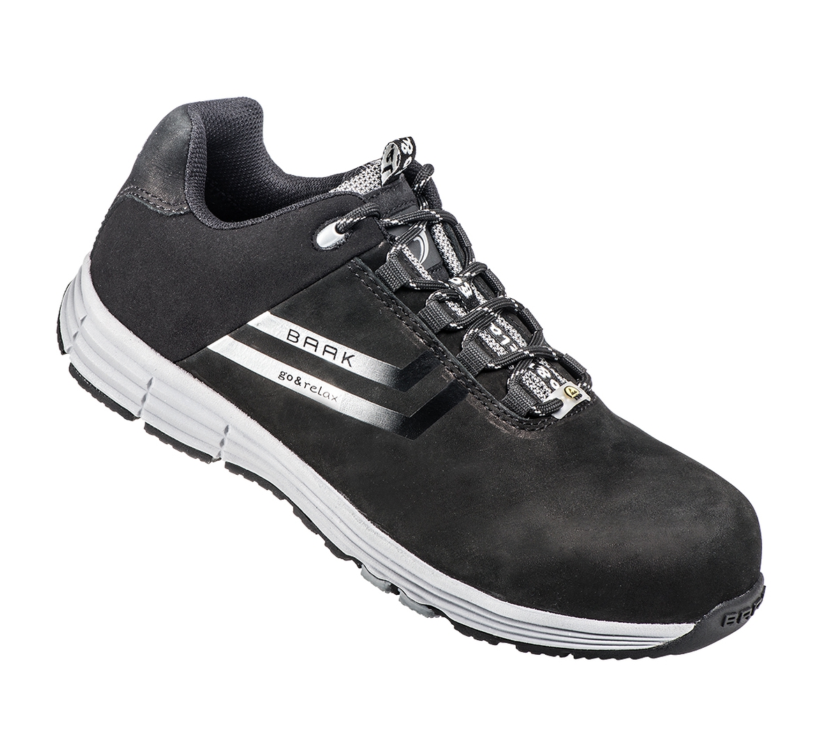 BAAK Halbschuh ROB2 73442 S3 SRC ESD schwarz/grau, ROB2, Gr. 50