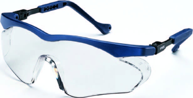 UVEX Schutzbrille SKYPER SX2 blau PC farblos Supravision Nr. 9197.265