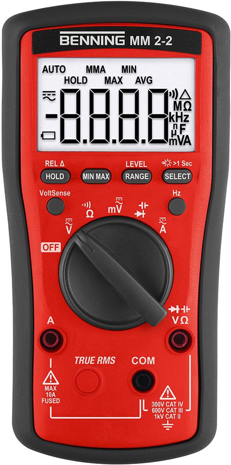 BENNING Digital-Multimeter MM 2-2