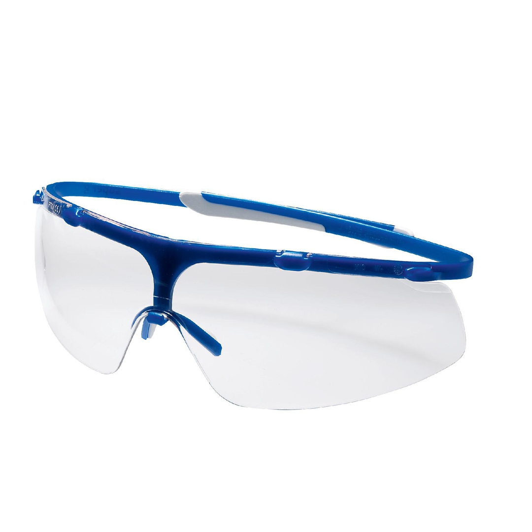 UVEX Schutzbrille super g exc. AS AF klar blau/weiß 9172.265