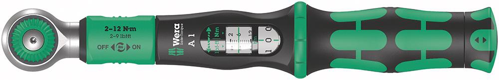 WERA Drehmomentschlüssel Safe-Torque 2-12Nm 1/4"