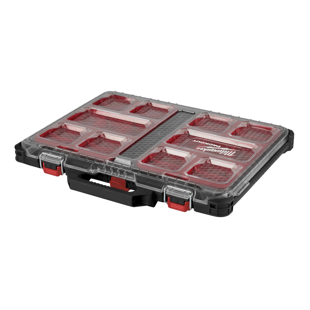 MILWAUKEE Packout Organiser Slim inkl. Sortierboxen