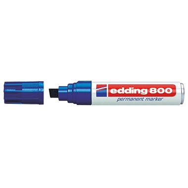 edding Permanentmarker 800 4-800003 4-12mm Keilspitze nachfüllbar bl