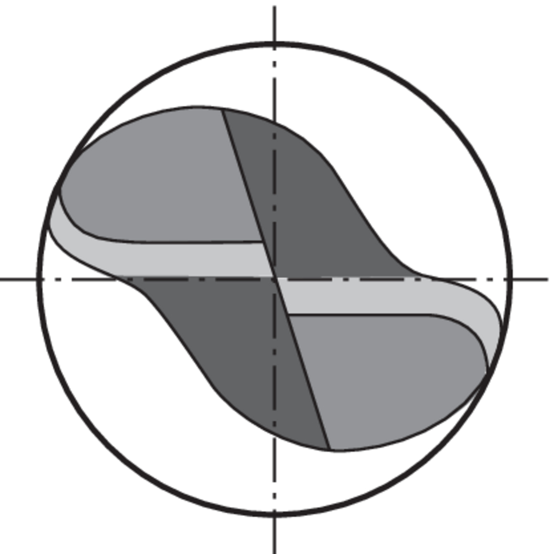 Torusfräser WN VHM TiALN 2,0/0,5mm Z 2 E.LGühring