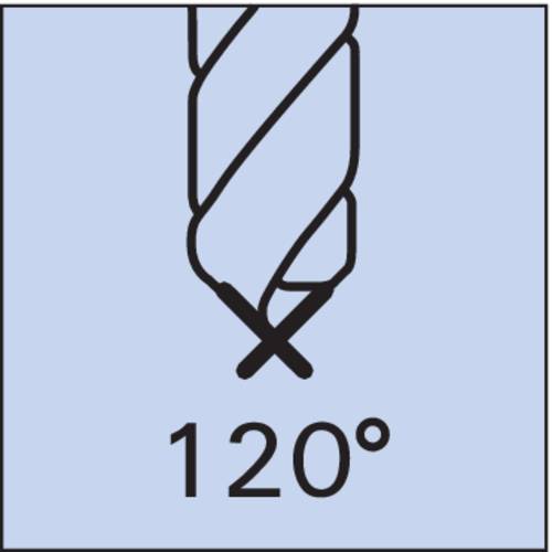 FORMAT Anbohrer NC DIN1835 B HSSCo5 120 Grad TiN lg 12,00mm