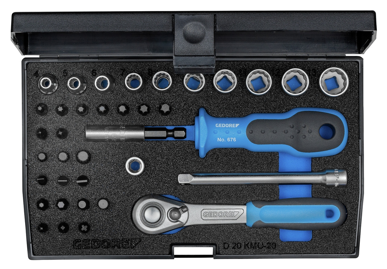 GEDORE Steckschlüssel-Satz 1/4"