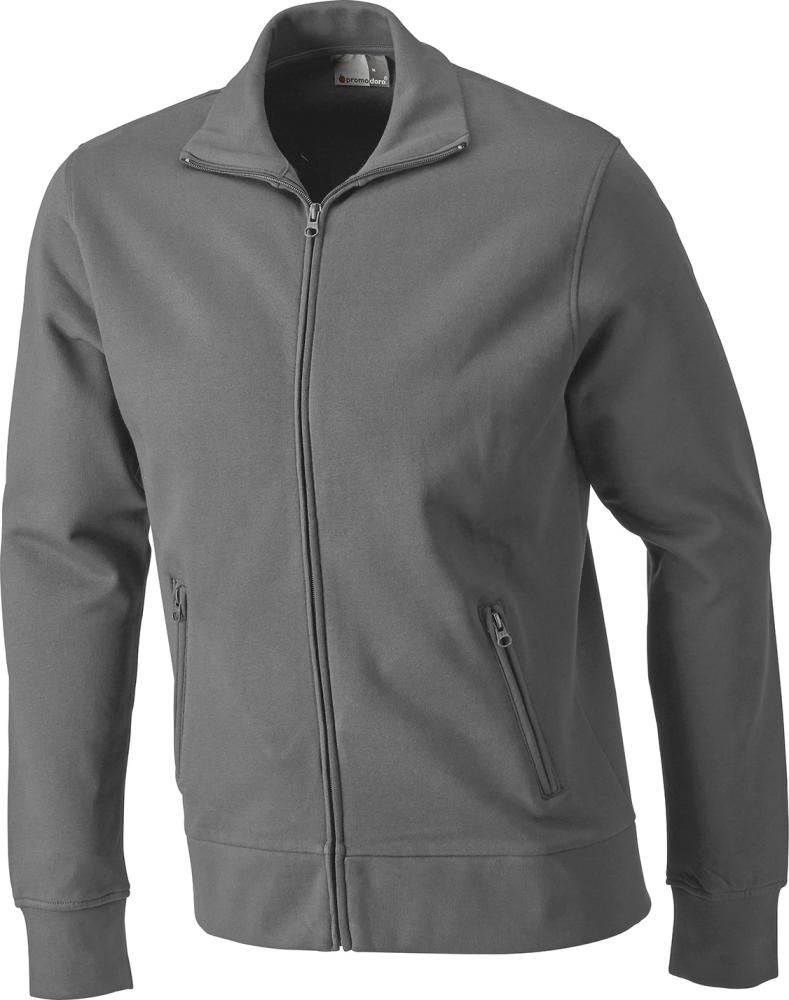 PROMODORO Sweatshirtjacke steelgrey, Gr. M