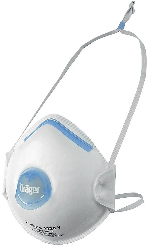 DRÄGER Atemschutzmaske X-plore 1320 V FFP2 NR D #3951214