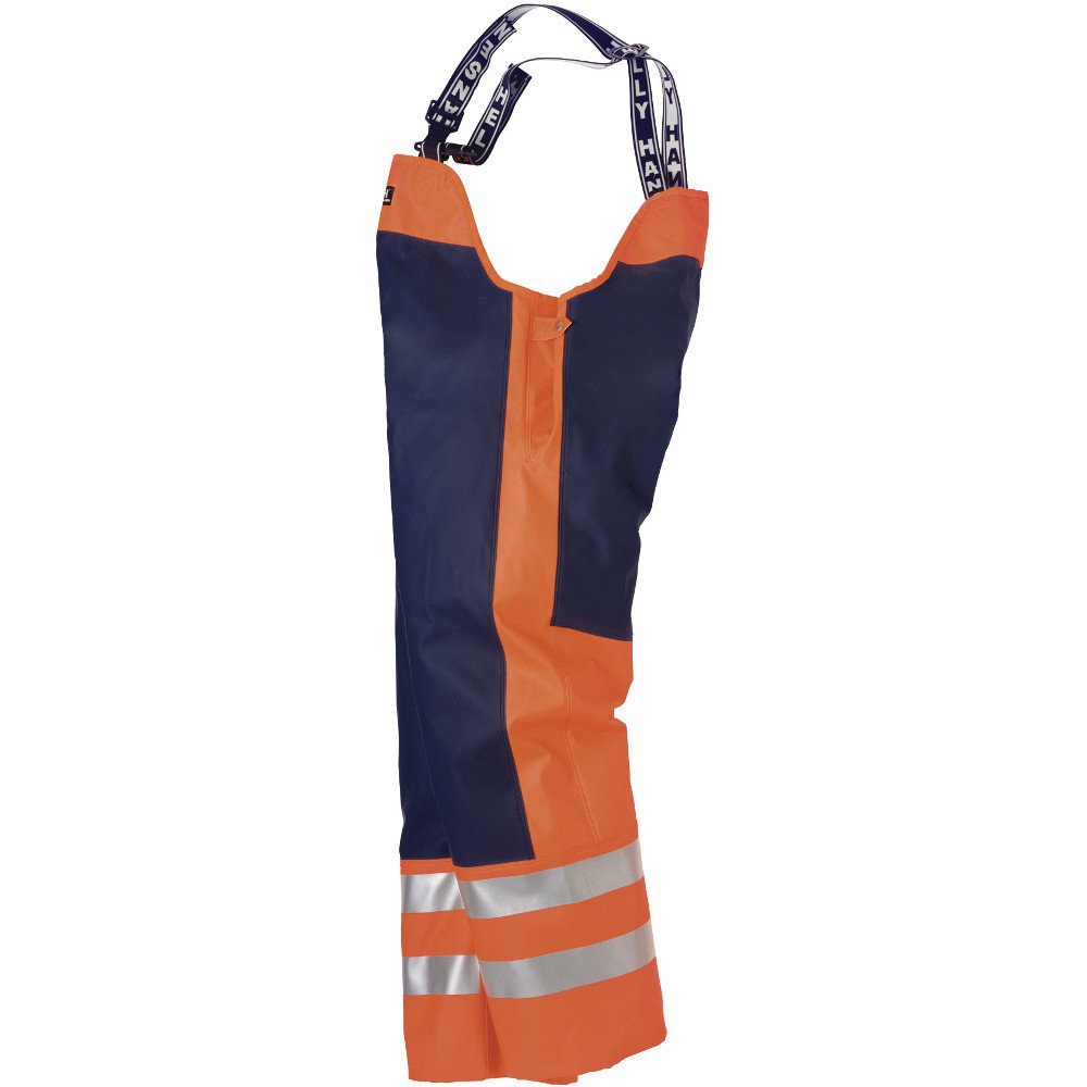 HELLY HANSEN Regen-Latzhose Lillehammer orange/marine Gr.XXL