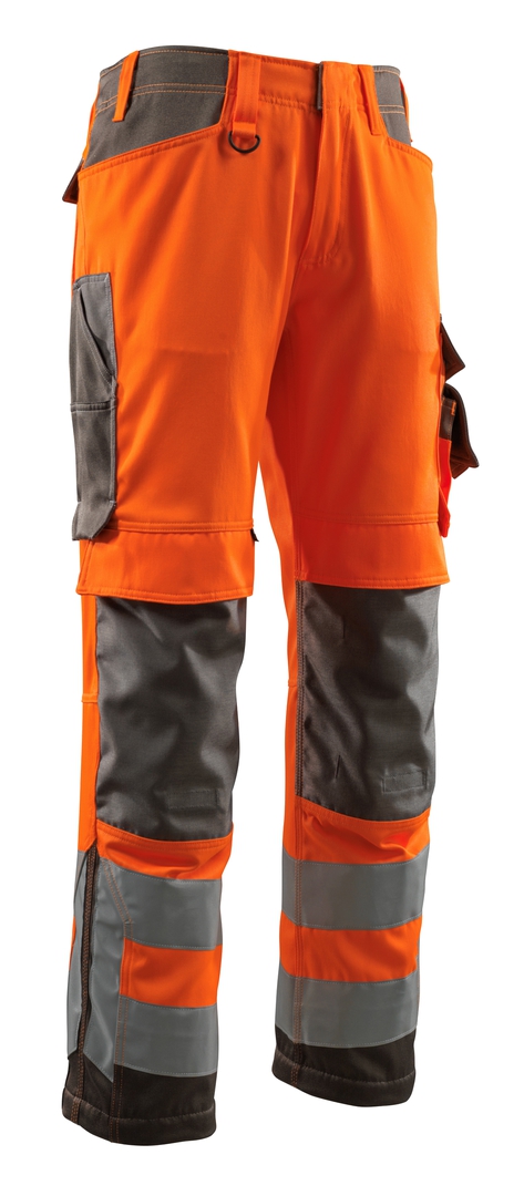 MASCOT Safe Supr. Bundhose Kendal Gr. 82C48 hi-vis or/dunkelanth 15579-860