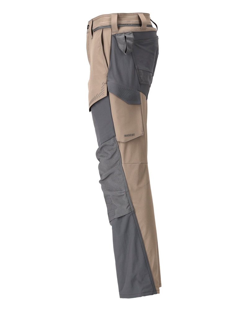 MASCOT Hose 22379-311 Customized dunkl. sandbeige/anthrazitgr., Gr. 44