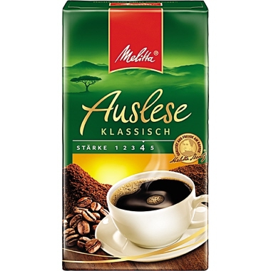 Melitta Kaffee Auslese 859523 gemahlen 500g