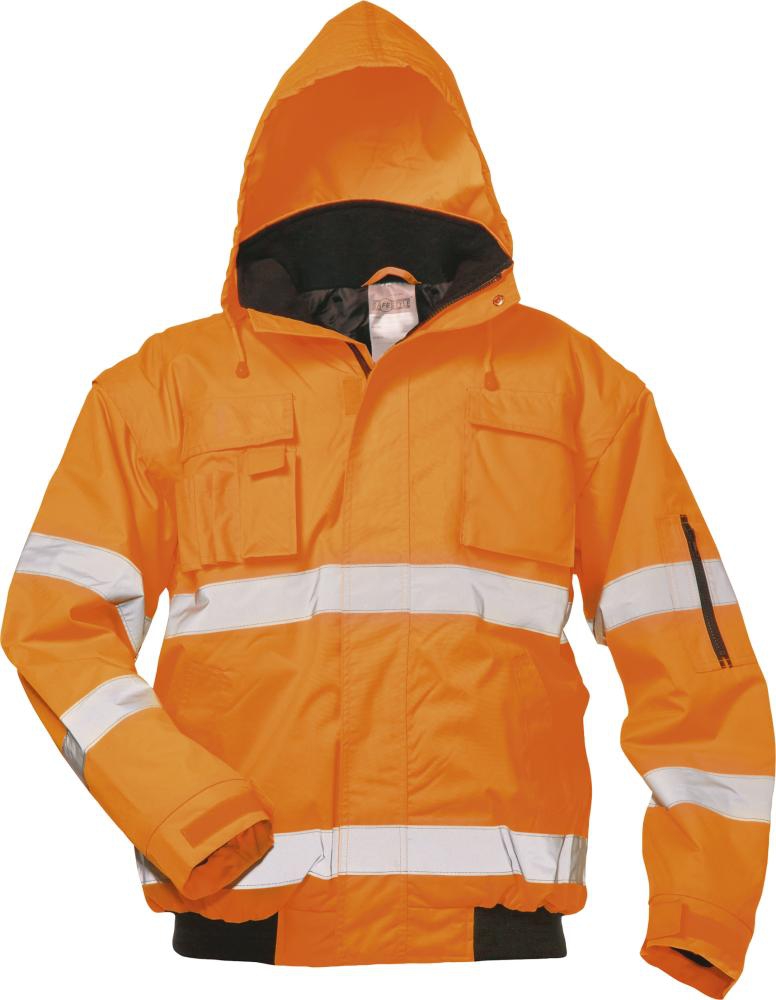 Warnpilotenjacke Tom, Gr. S, orange