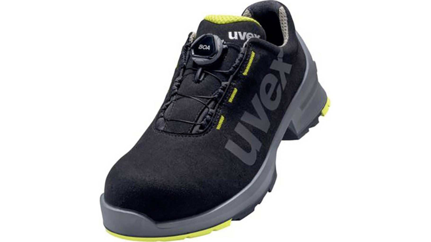 UVEX 1 Sicherheits-Halbschuh BOA Gr. 43 W11 S2 ESD SR schwarz/gelb 6566.8