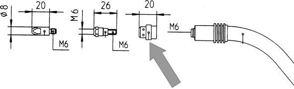 Gasverteiler GFK Me0079 für MB400 MAG Brenner