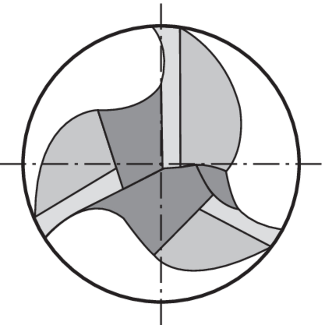 Schaftfr.6527K VHM TiALN 2,0mm HA Z 3      Gühring