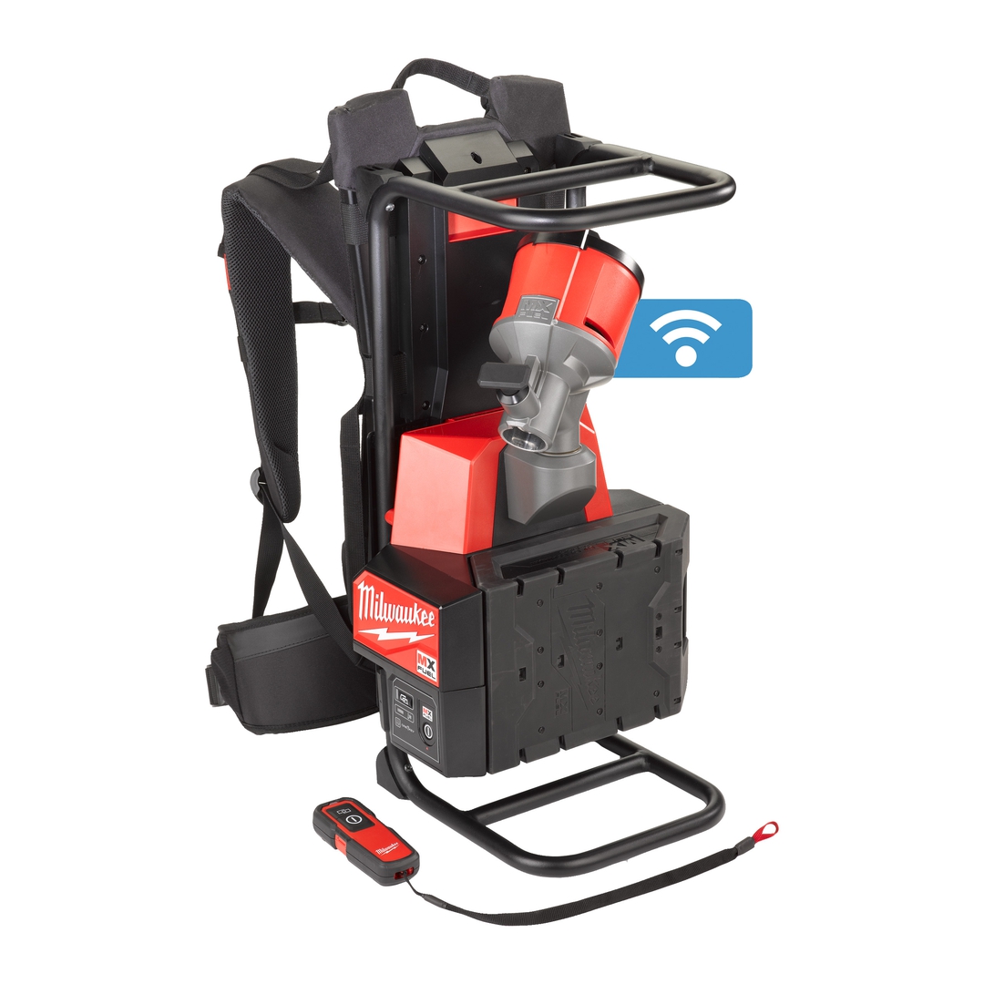 MILWAUKEE Akku-Rucksack-Betonverdichter MXFCVBP-602