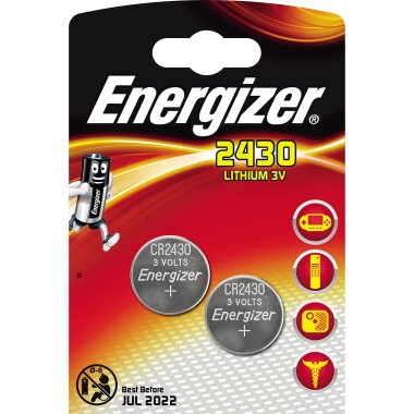 Energizer Spezialzelle Lithium CR2430 637991 2 St./Pack.