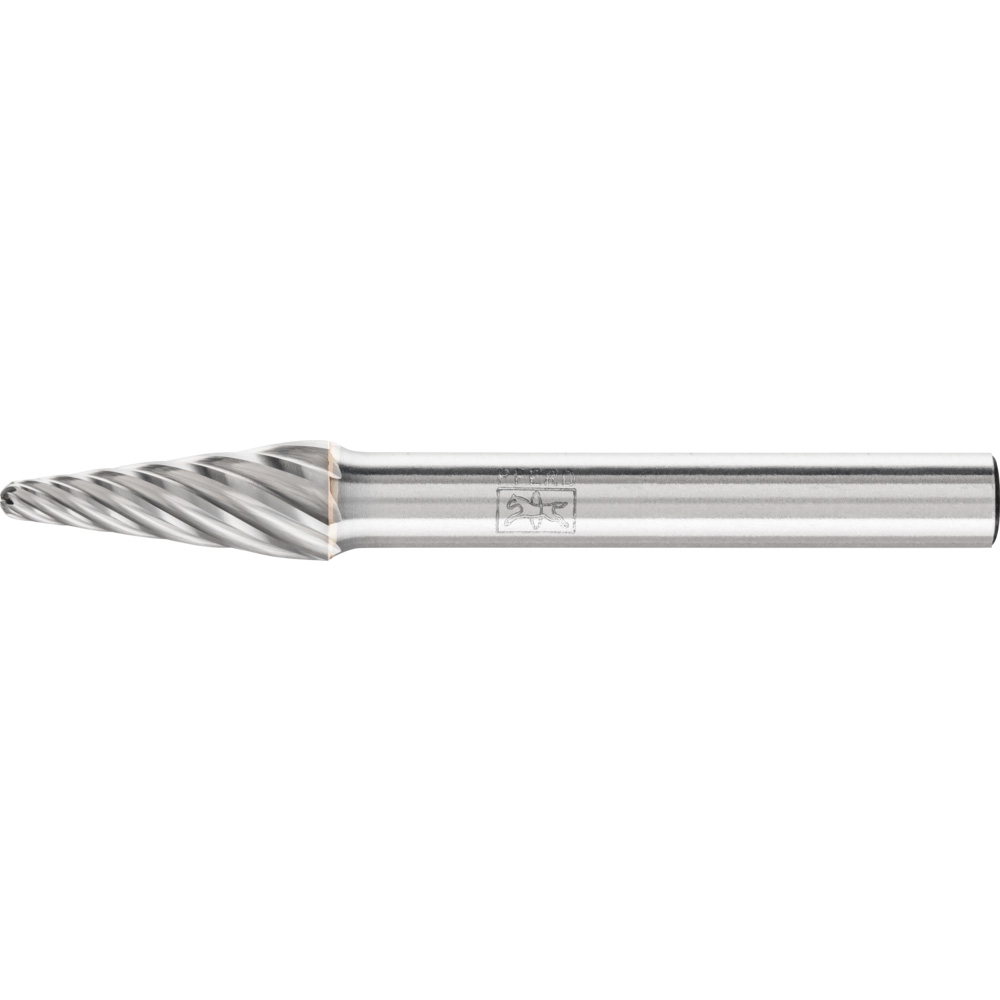 PFERD Frässtift HM Rundkegelform 1230, INOX 6mm, 12x30mm