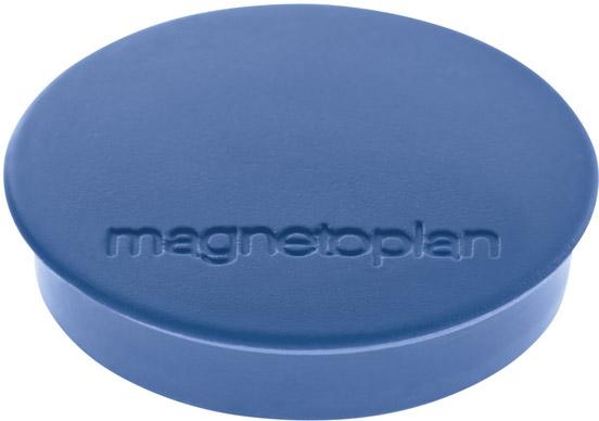 Magnet D 30 mm VE 10 Stück Haftkraft 700 g, dblau