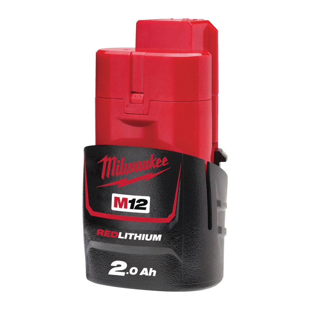 MILWAUKEE Akku M12 B2 12 V/2.0 Ah Li-Ion Red