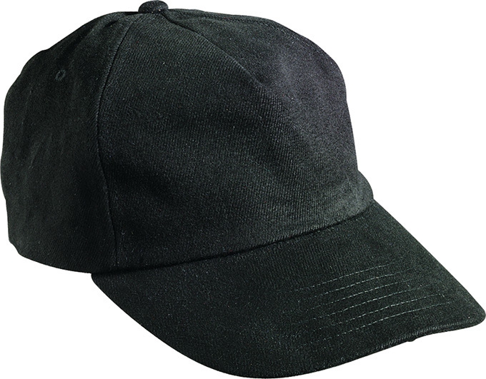 mb 5 Panel Cap MB9412 100%BW, black, Größe one size