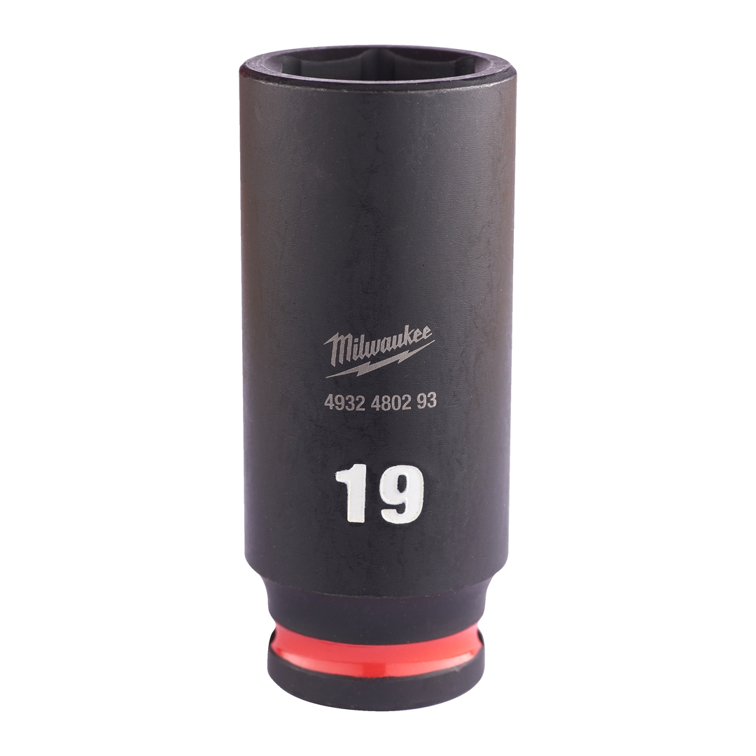 MILWAUKEE SHOCKWAVE Schlagnuss 3/8" lang 19 x 65 mm